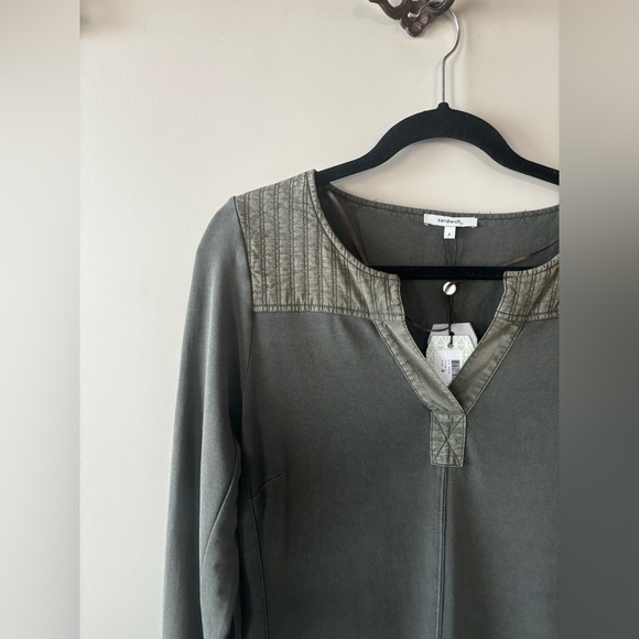 SANDWHICH_ | Dark olive Jersey dress NWT | size small - Picture 6 of 11